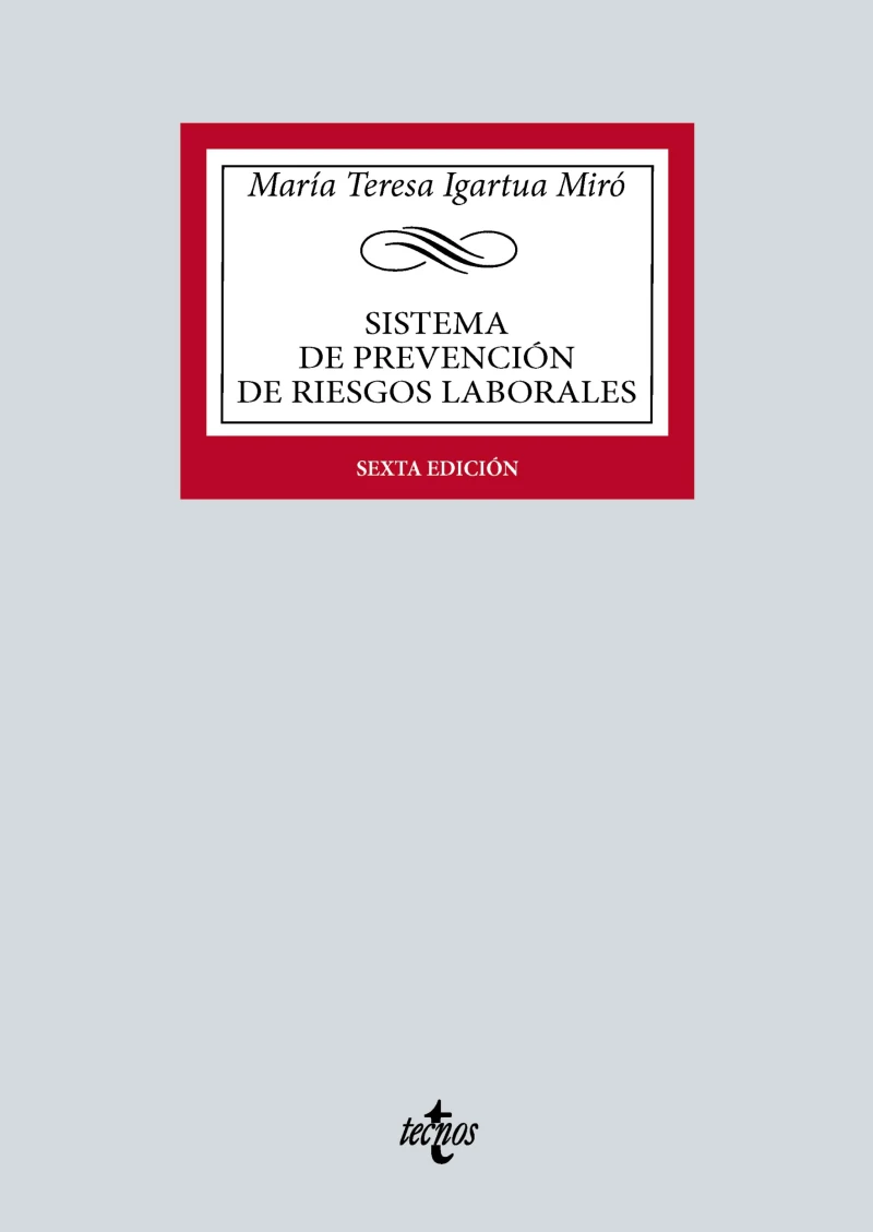 Portada: Sistema de prevención de riesgos laborales