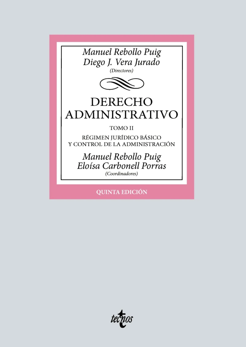 Portada: Derecho administrativo