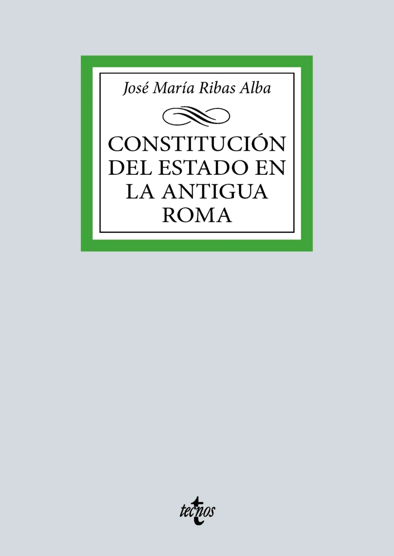 Portada: Constitución del Estado en la Antigua Roma