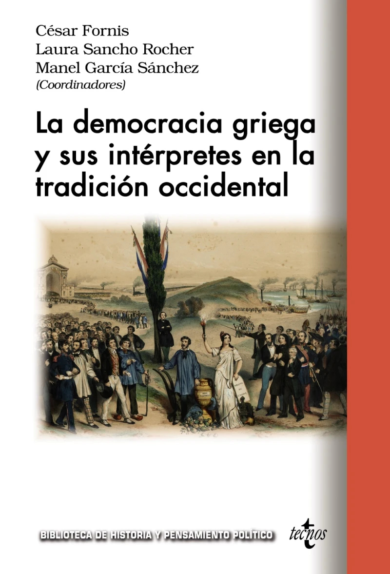 Portada: La democracia griega y sus intérpretes en la tradición occidental