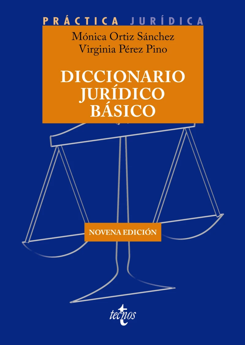 Portada: Diccionario jurídico básico
