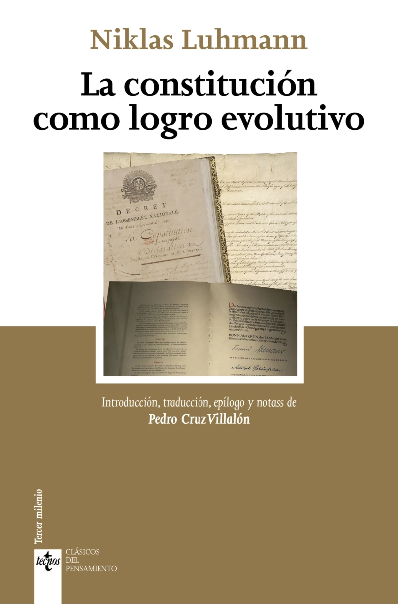 Portada: La constitución como logro evolutivo