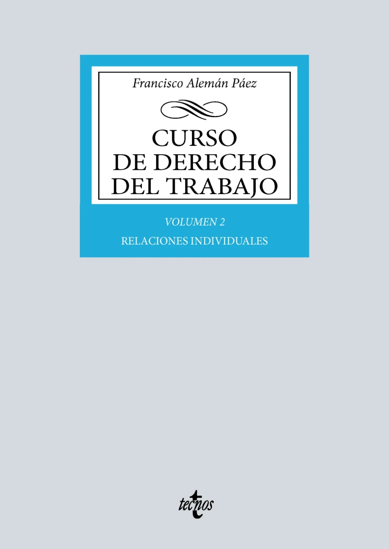 Portada: Curso de Derecho del Trabajo