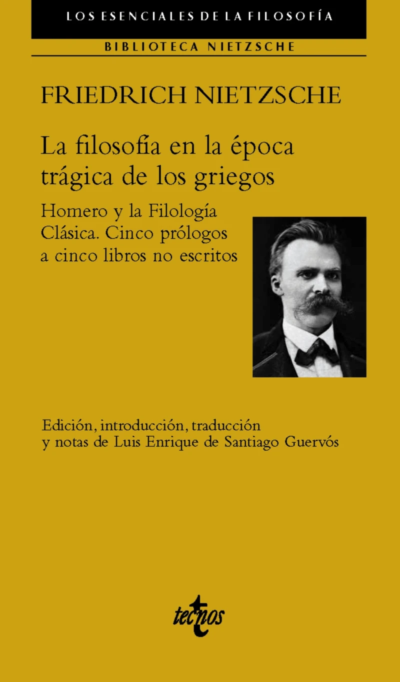 Portada: La filosofía en la época trágica de los griegos
