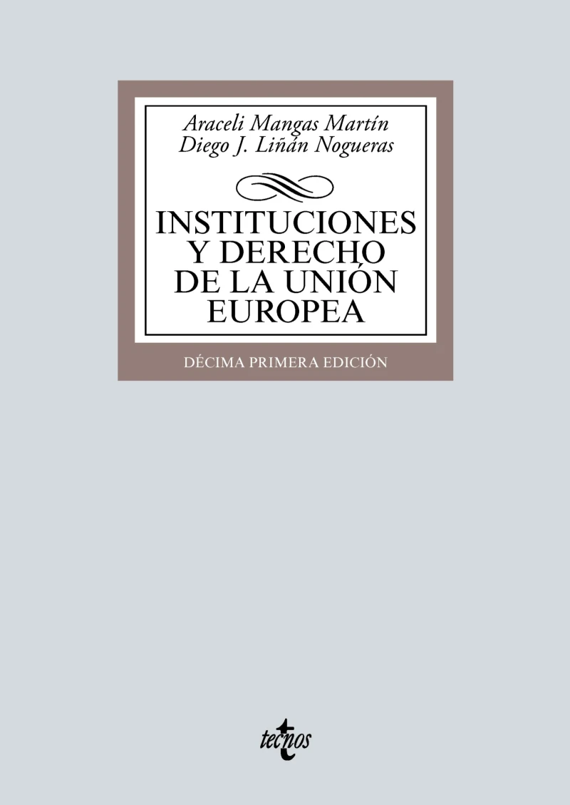 Portada: Instituciones y Derecho de la Unión Europea