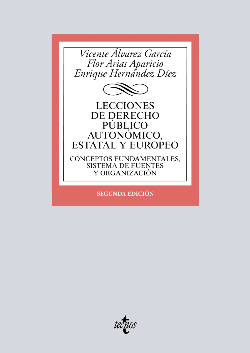 Portada: Lecciones de Derecho Público autonómico, estatal y europeo