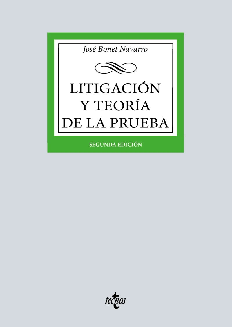 Portada: Litigación y teoría de la prueba