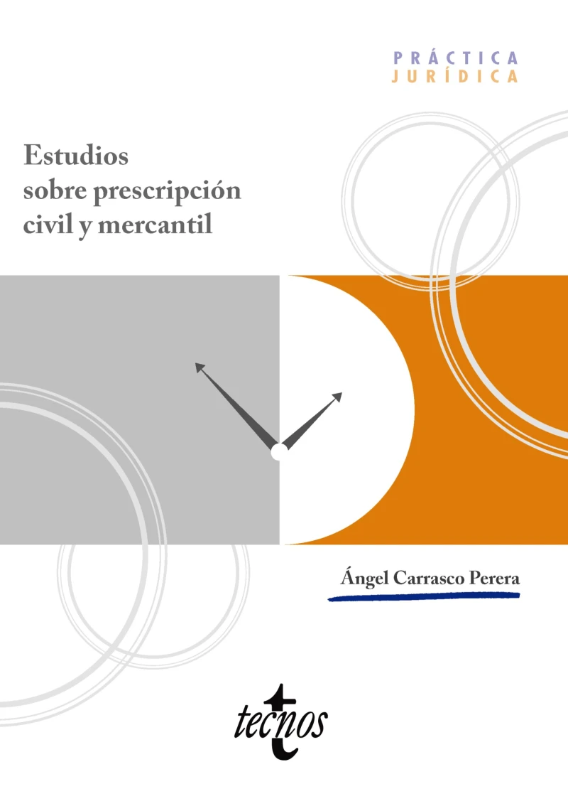 Portada: Estudios sobre prescripción civil y mercantil