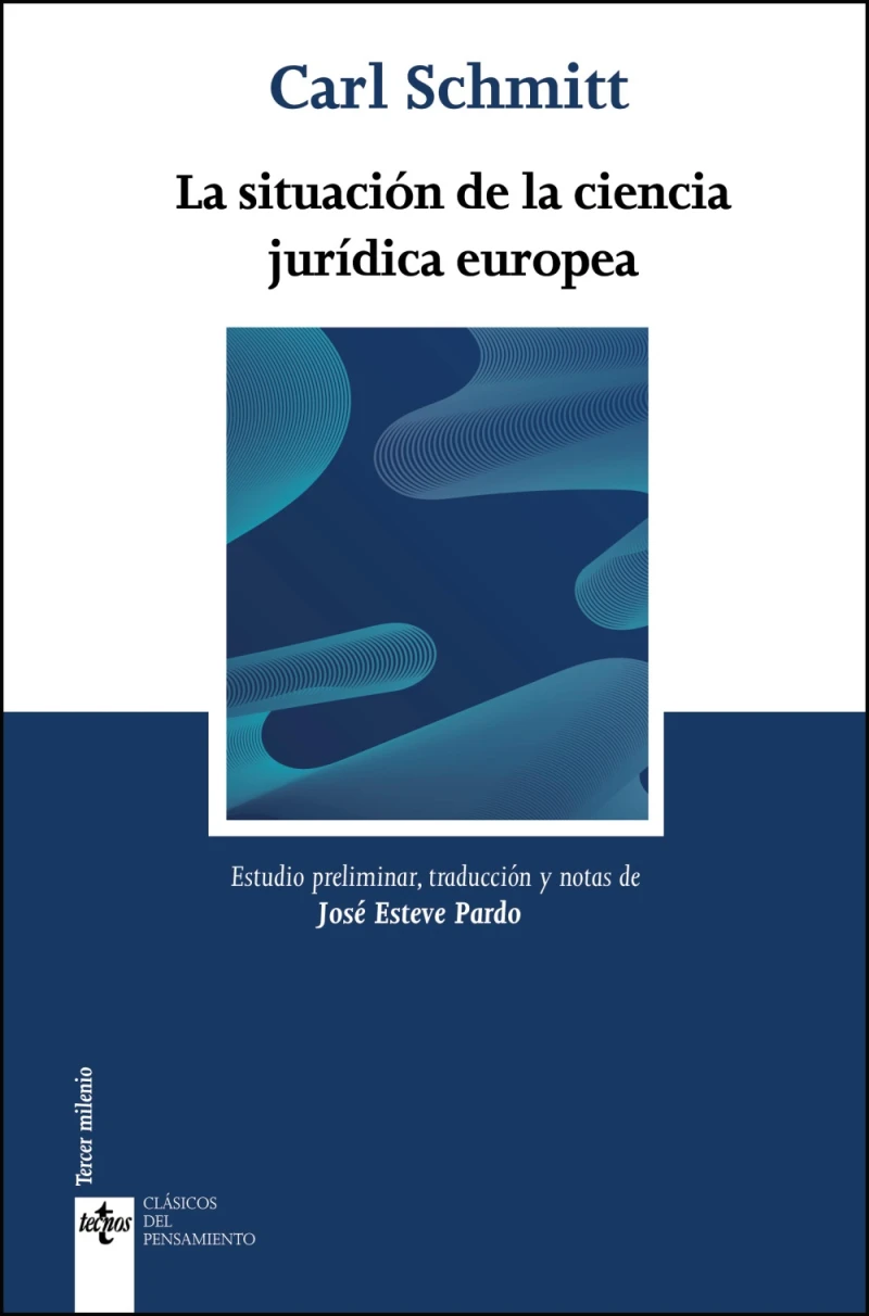Portada: La situación de la ciencia jurídica europea