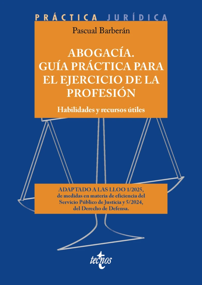 Portada: Abogacía. Guía práctica para el ejercicio de la profesión