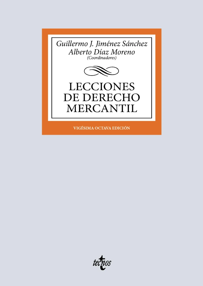 Portada: Lecciones de Derecho Mercantil