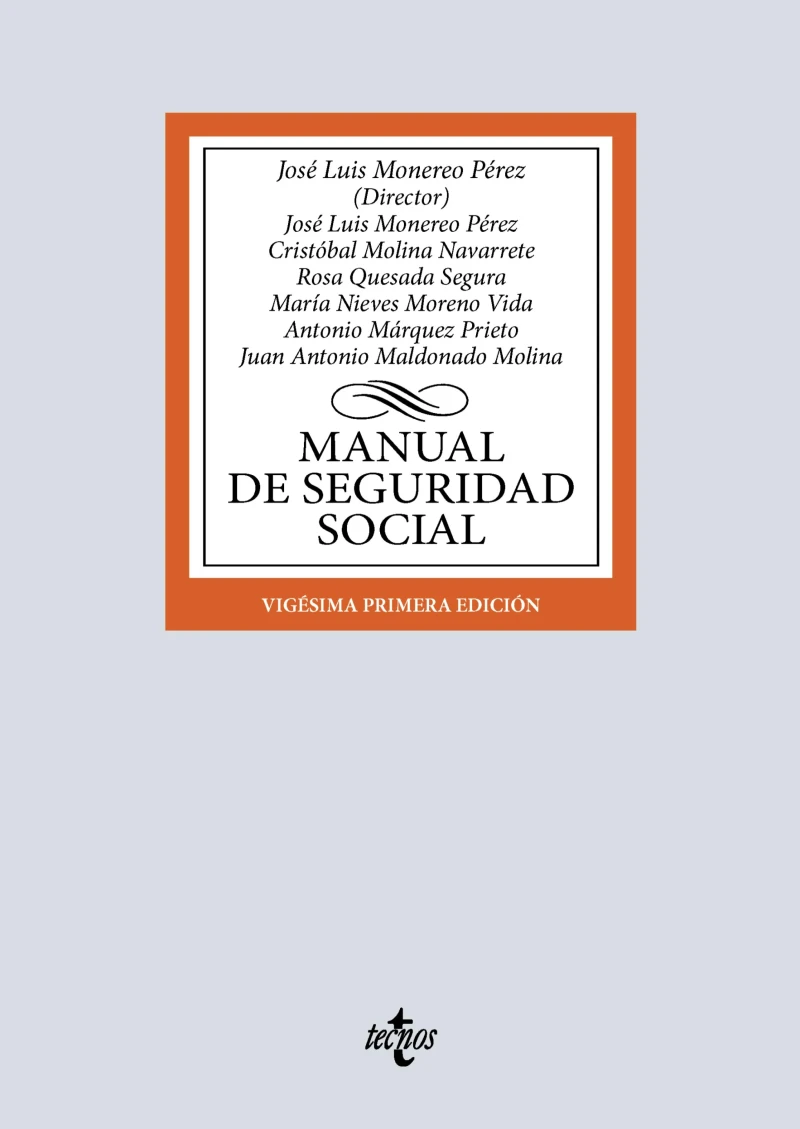 Portada: Manual de Seguridad Social