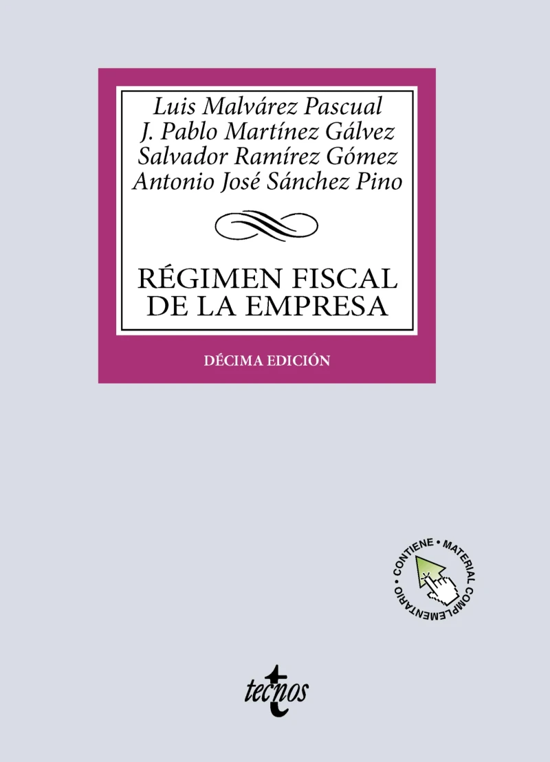 Portada: Régimen fiscal de la Empresa