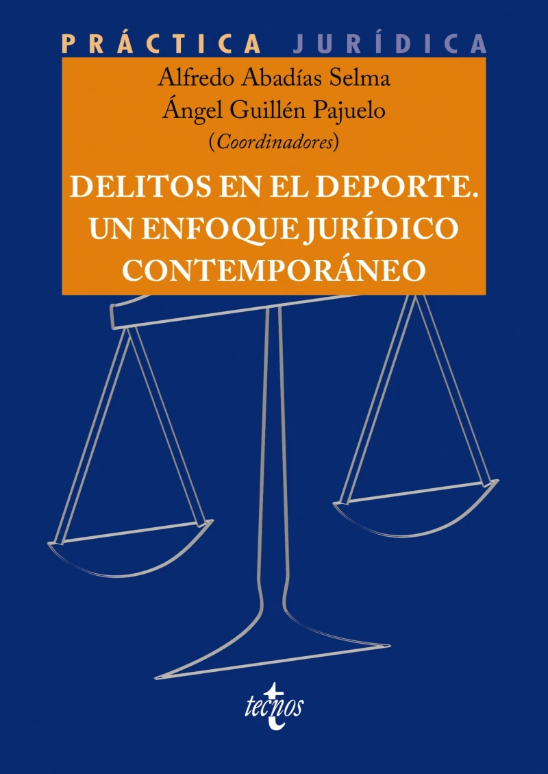 Portada: Delitos en el Deporte. Un enfoque jurídico contemporáneo