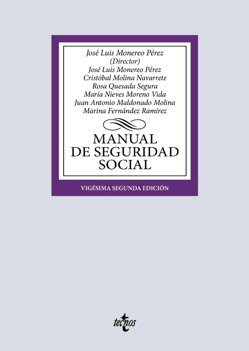 Portada: Manual de Seguridad Social