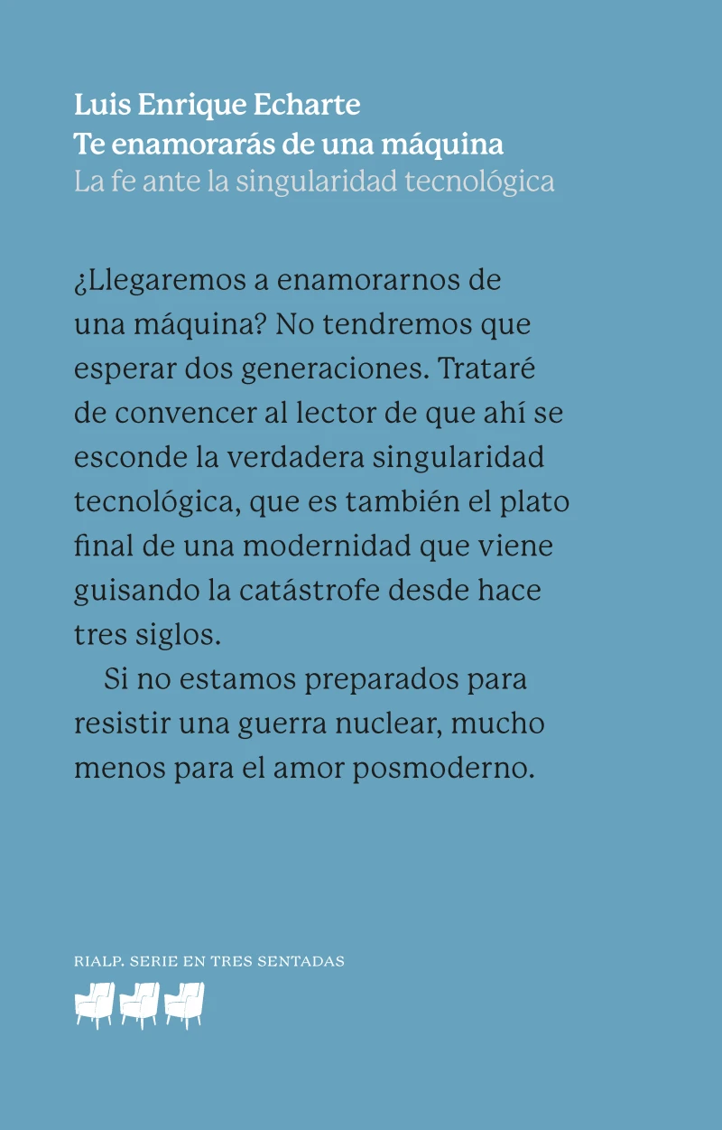 Portada: Te enamorarás de una máquina