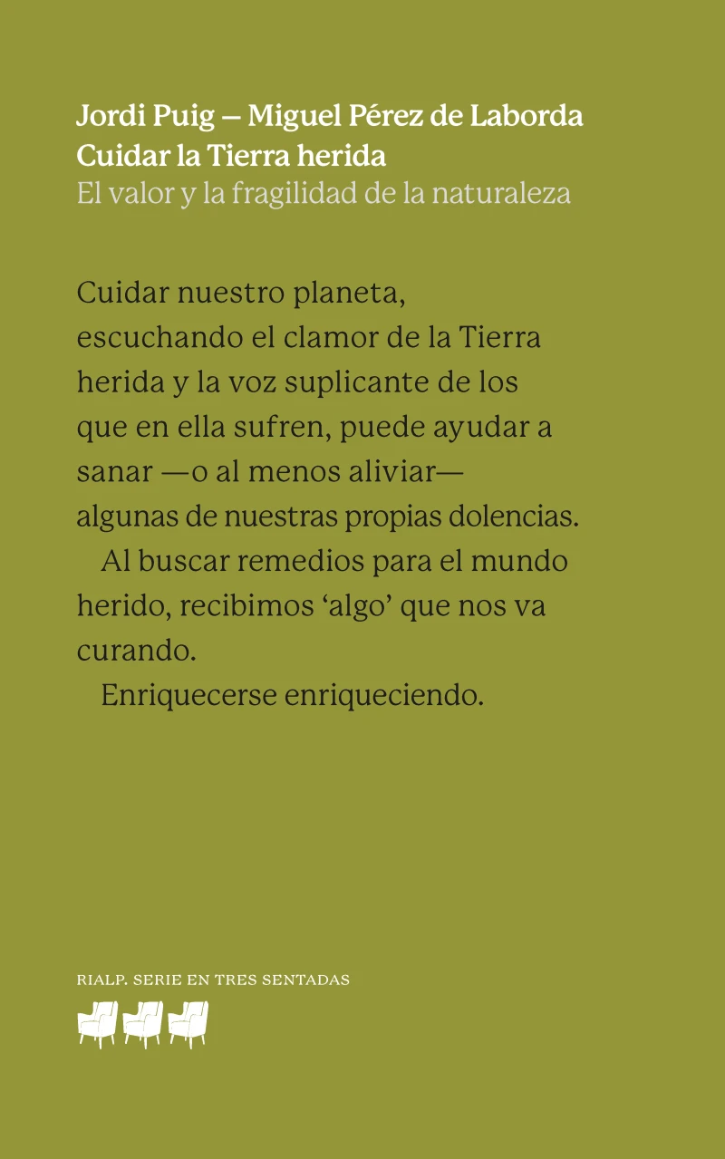 Portada: Cuidar la Tierra herida