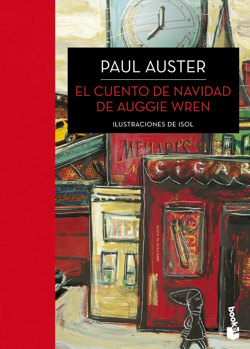 Portada: El cuento de Navidad de Auggie Wren