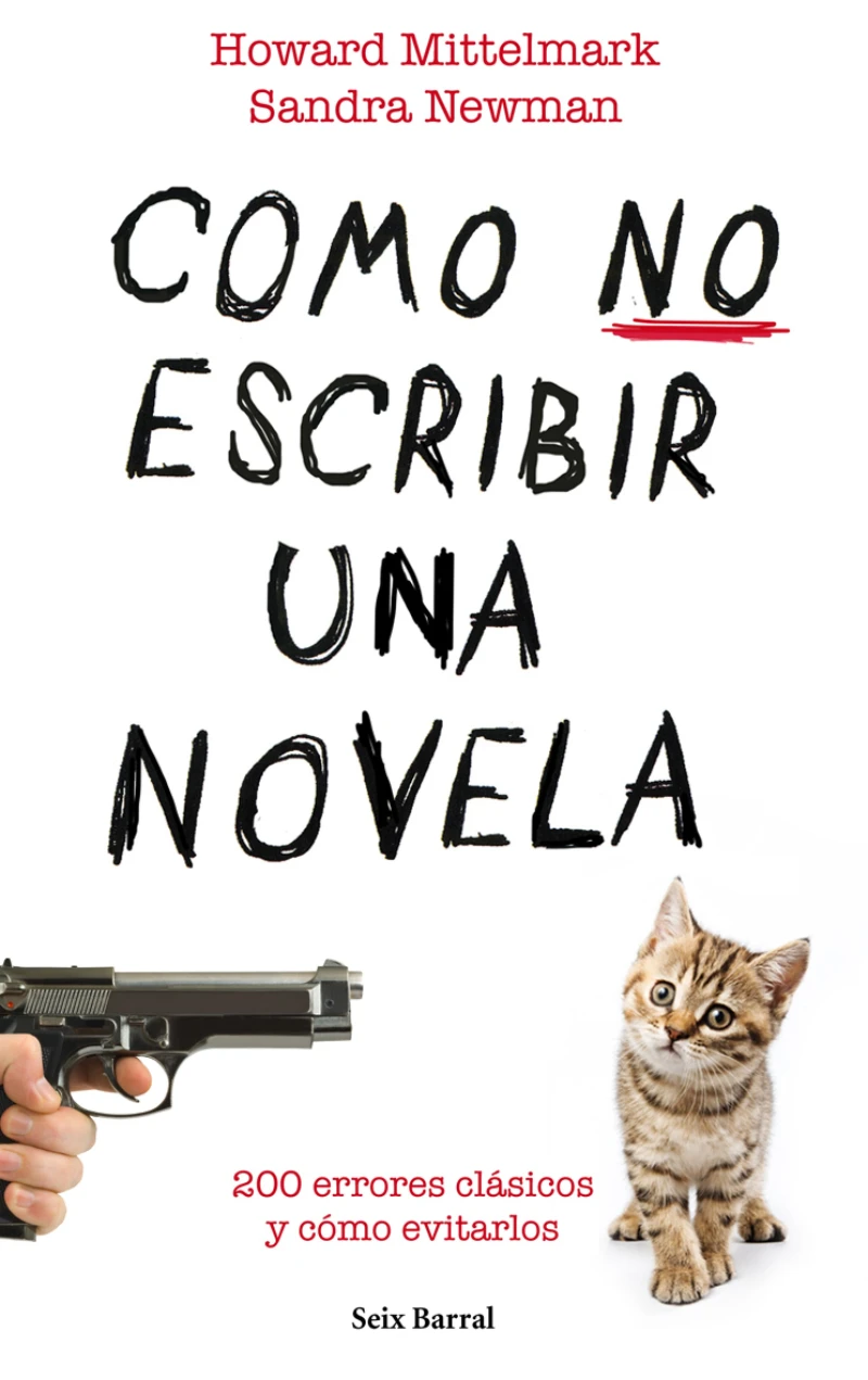 Portada: Cómo no escribir una novela