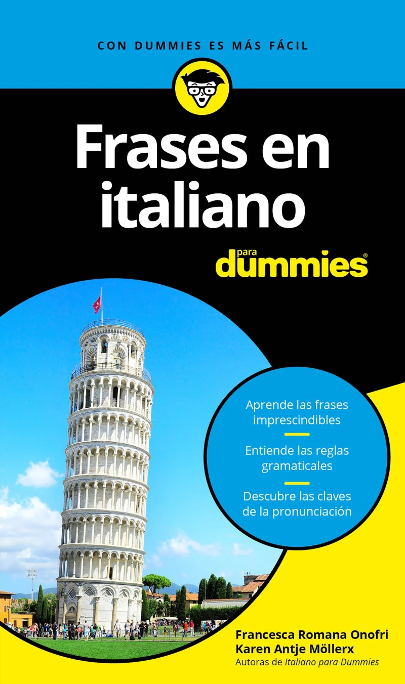 Portada: Frases en italiano para Dummies