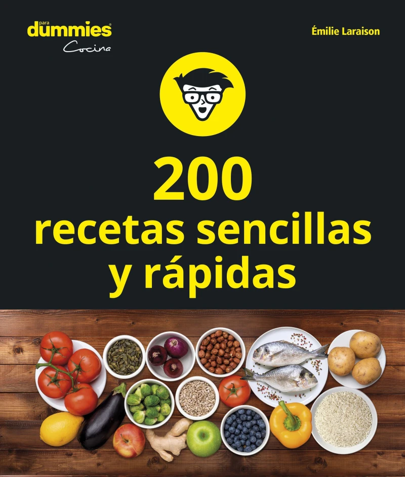 Portada: 200 recetas de cocina sencillas y rápidas