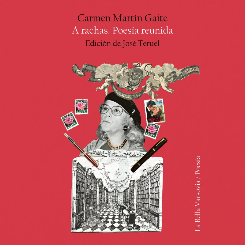 Portada: A rachas. Poesía reunida