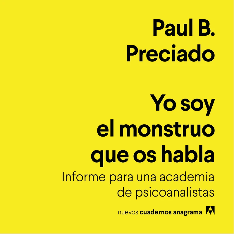 Portada: Yo soy el monstruo que os habla