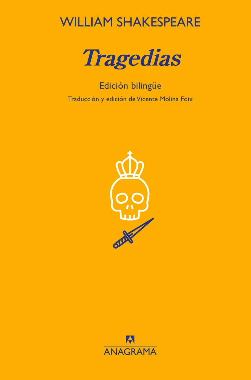 Portada: Tragedias de William Shakespeare