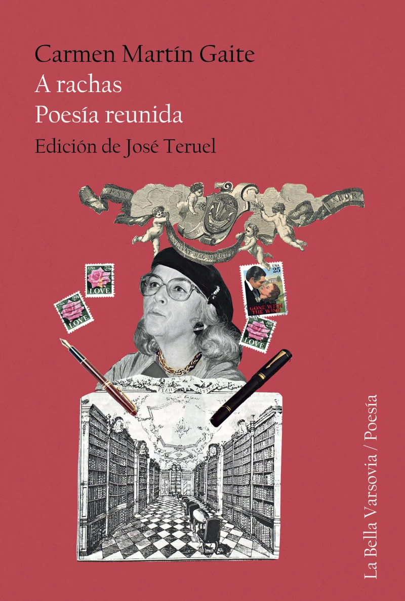 Portada: A rachas. Poesía reunida