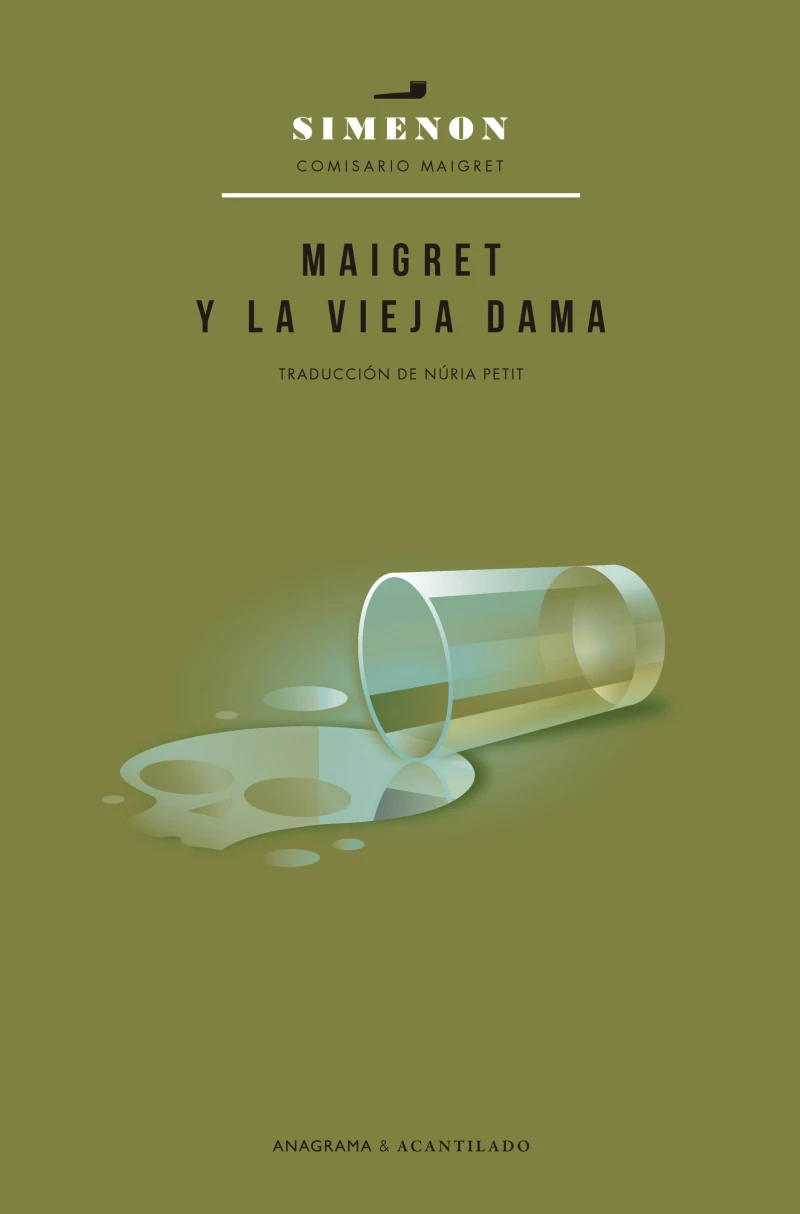 Portada: Maigret y la vieja dama