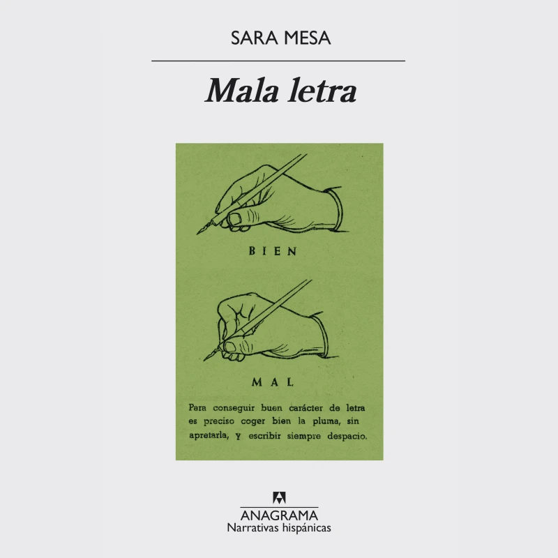 Portada: Mala letra