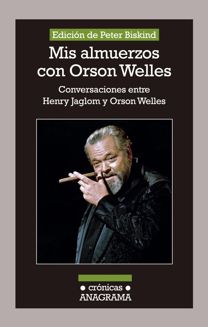 Portada: Mis almuerzos con Orson Welles