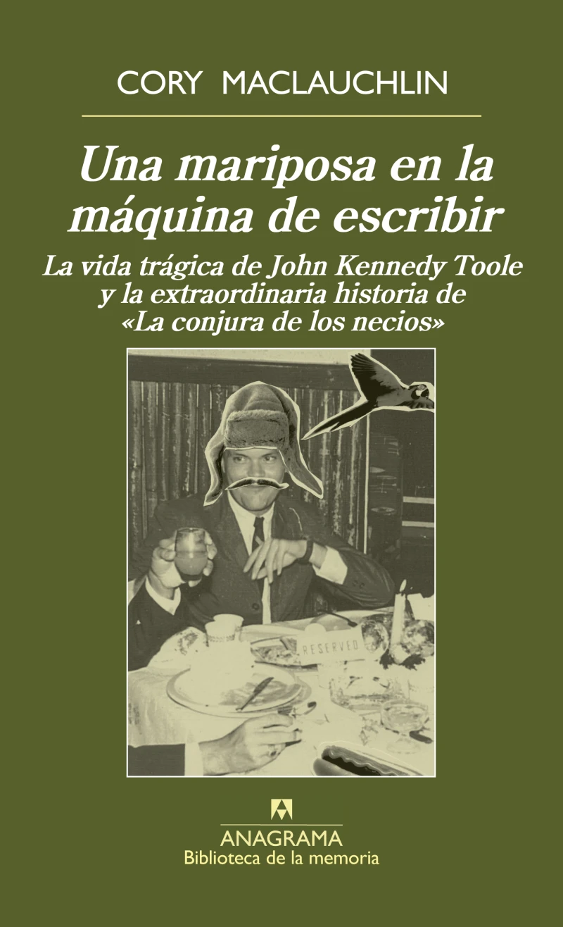 Portada: Una mariposa en la máquina de escribir