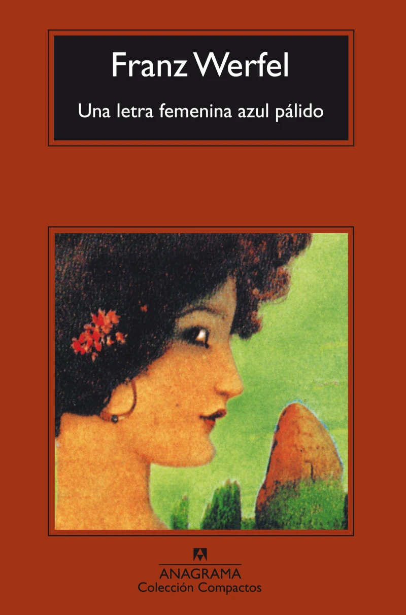 Portada: Una letra femenina azul pálido