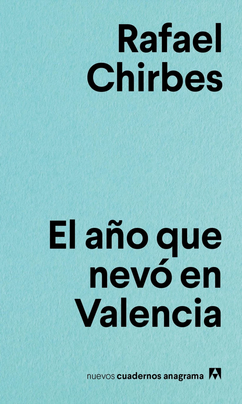 Portada: El año que nevó en Valencia