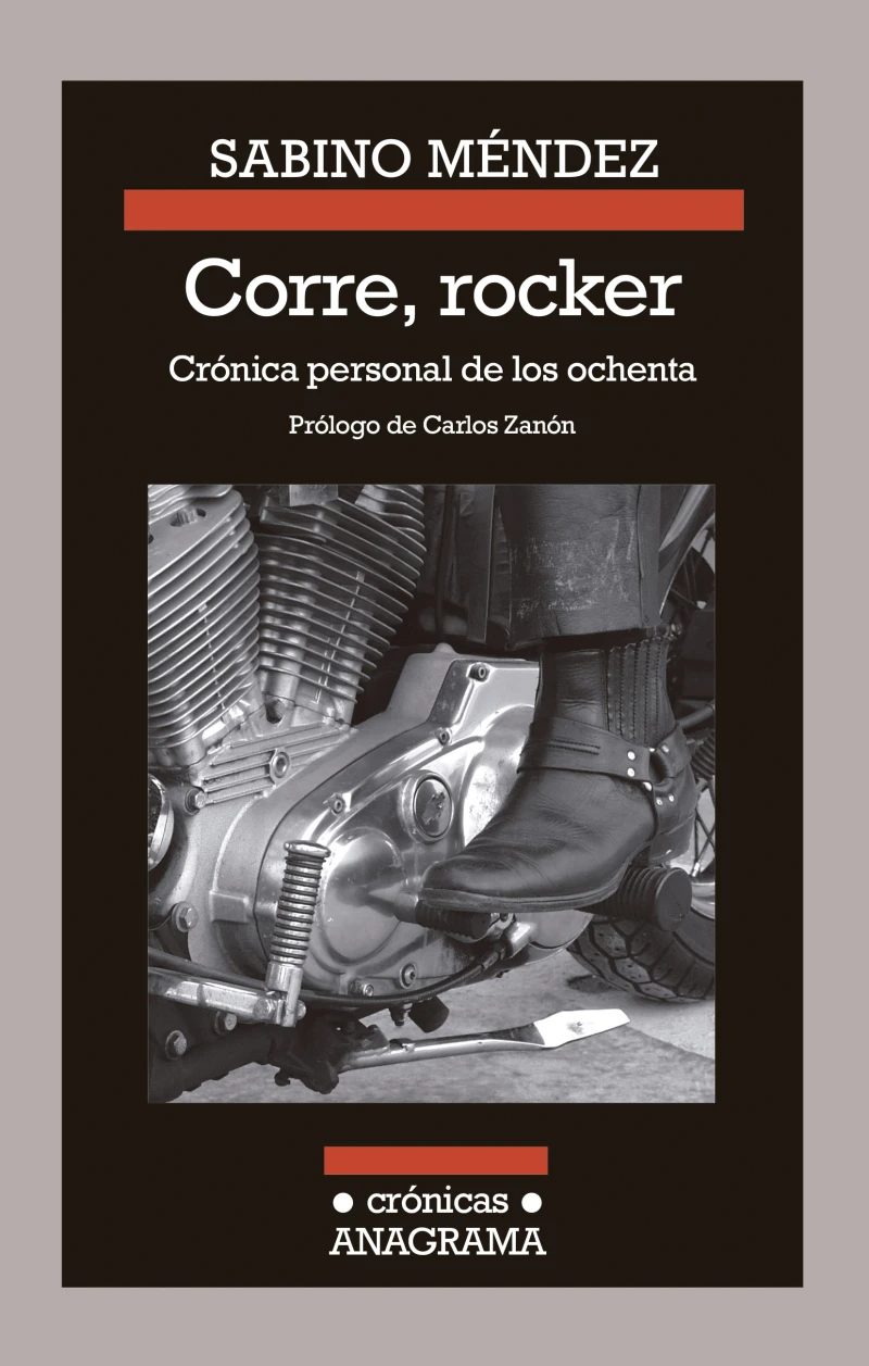 Portada: Corre, rocker: crónica personal de los ochenta