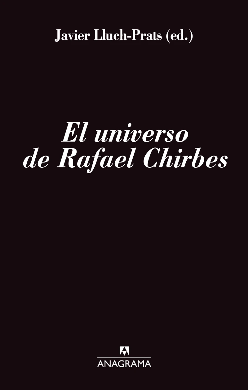 Portada: El universo de Rafael Chirbes