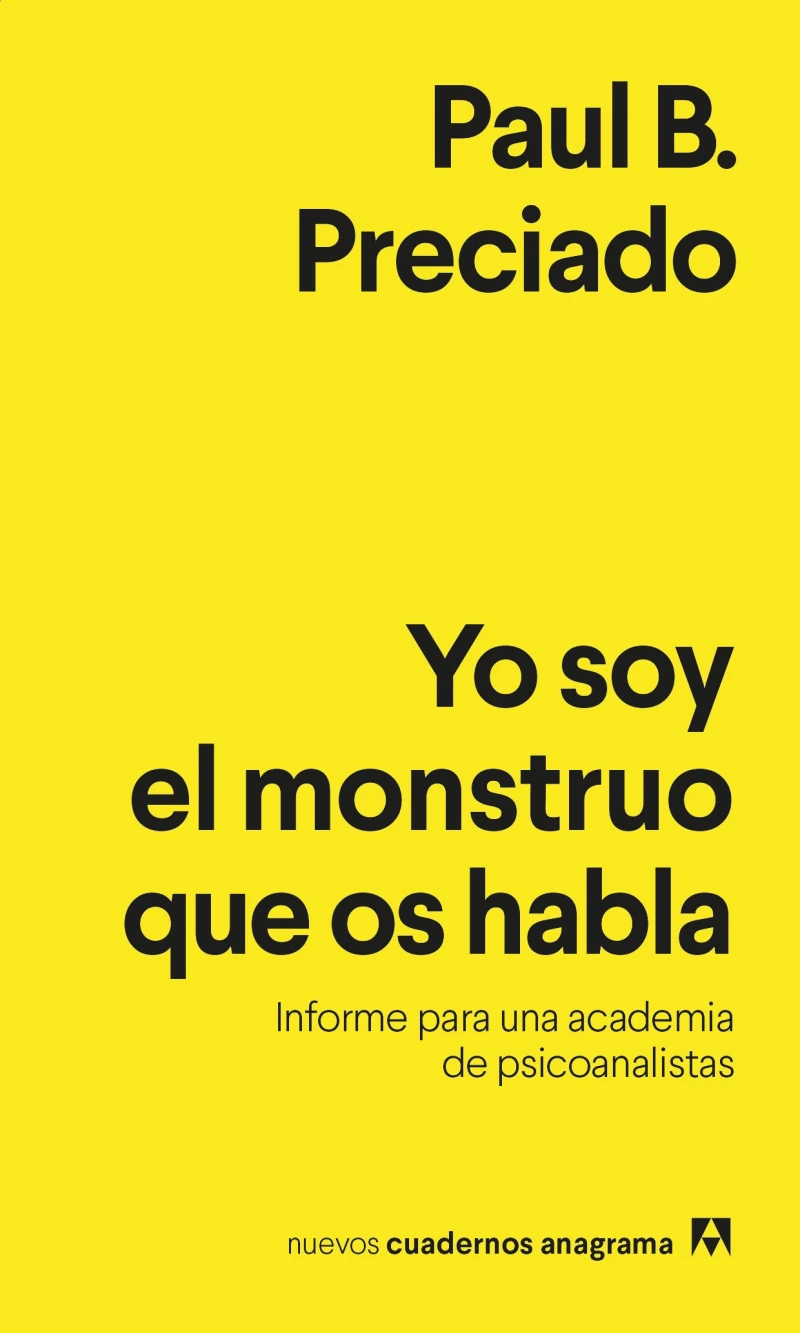Portada: Yo soy el monstruo que os habla