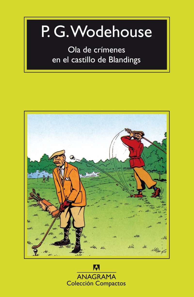 Portada: Ola de crímenes en el castillo de Blandings
