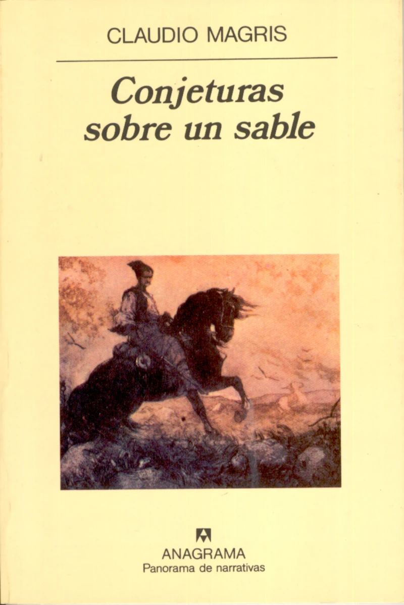 Portada: Conjeturas sobre un sable