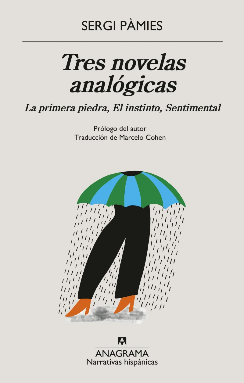 Portada: Tres novelas analógicas
