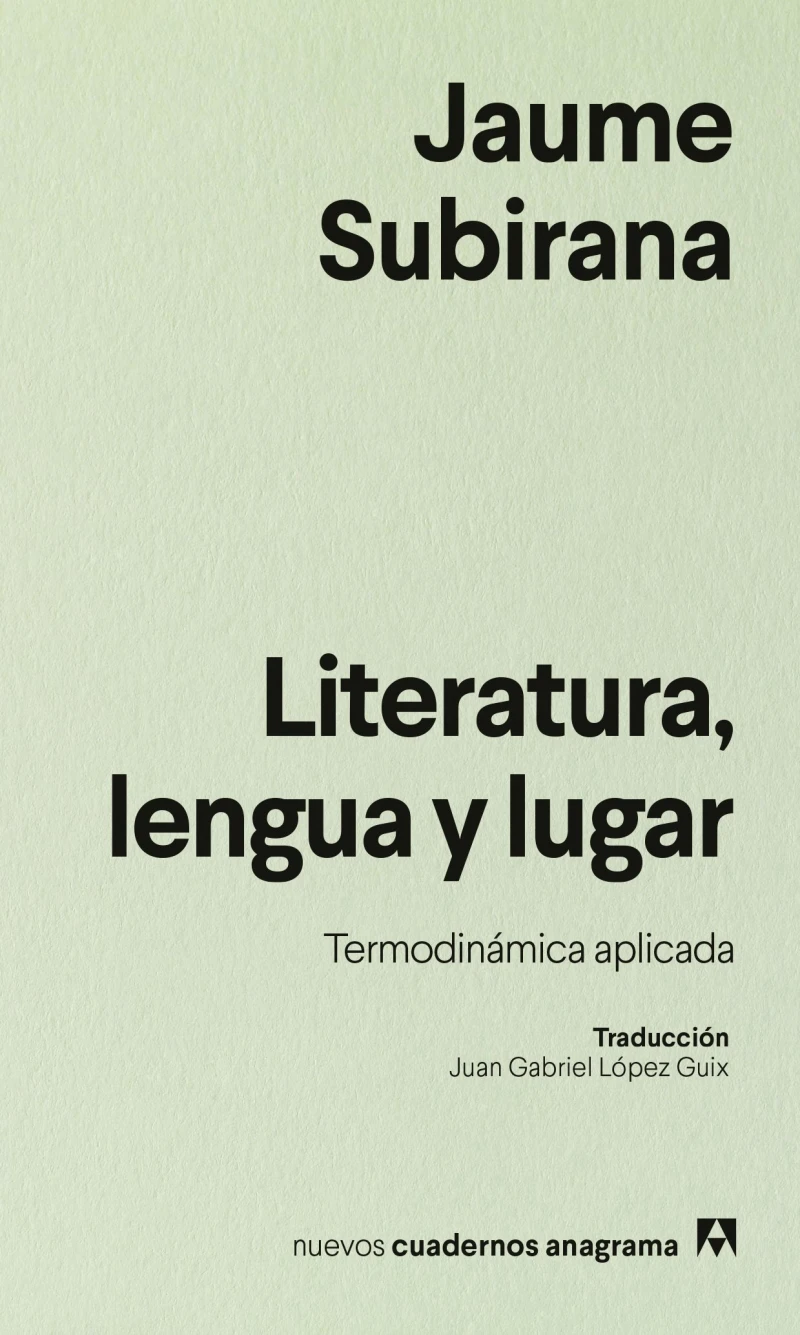 Portada: Literatura, lengua y lugar