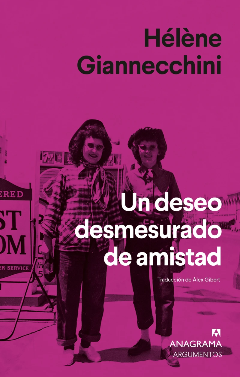 Portada: Un deseo desmesurado de amistad