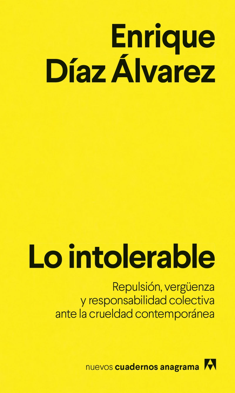 Portada: Lo intolerable
