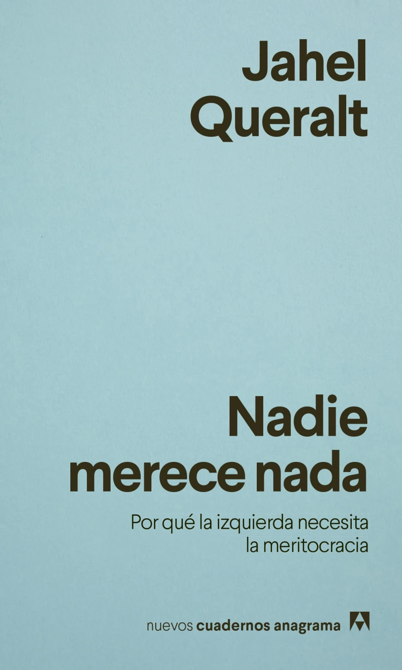 Portada: Nadie merece nada