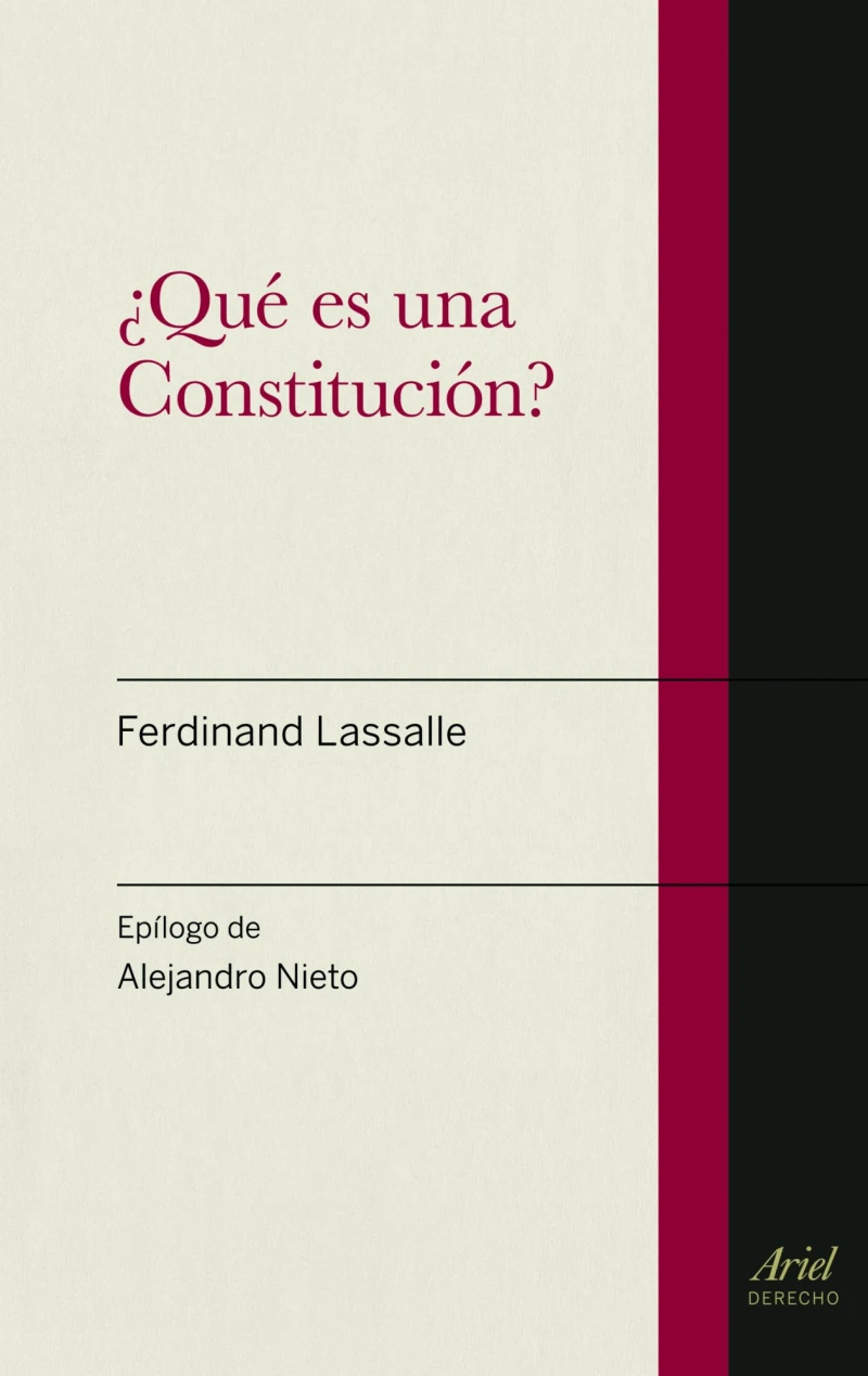 Portada: ¿Qué es una Constitución?