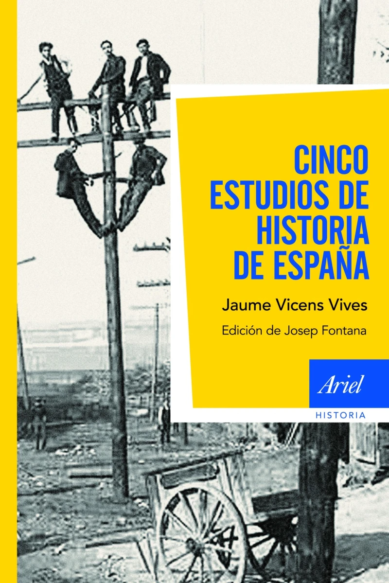 Portada: Cinco estudios de Historia de España
