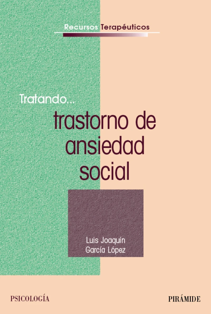 Portada: Tratando... trastorno de ansiedad social