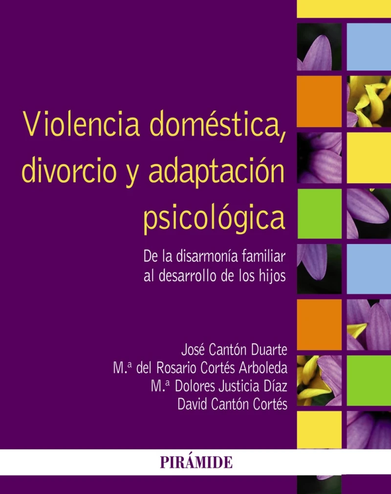 Portada: Violencia doméstica, divorcio y adaptación psicológica