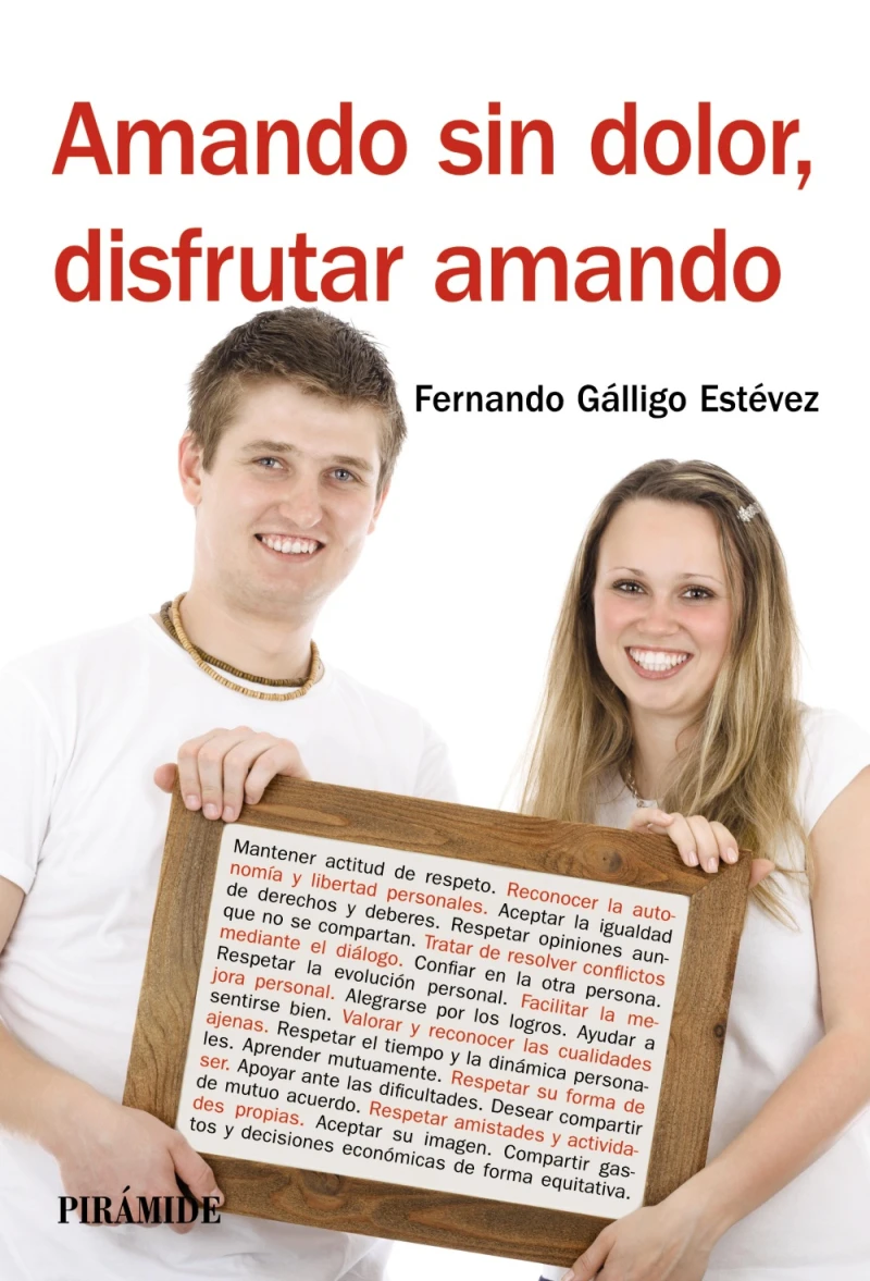 Portada: Amando sin dolor, disfrutar amando